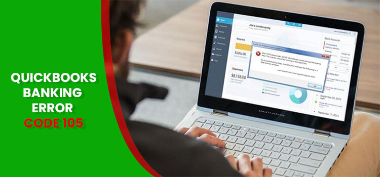 QuickBooks Banking Error Code 105