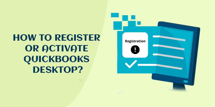 Register Activate QuickBooks Desktop