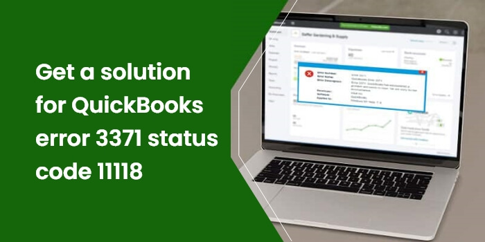 QuickBooks error 3371