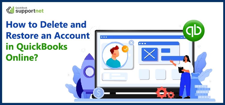 delete or restore an account in QuickBooks online