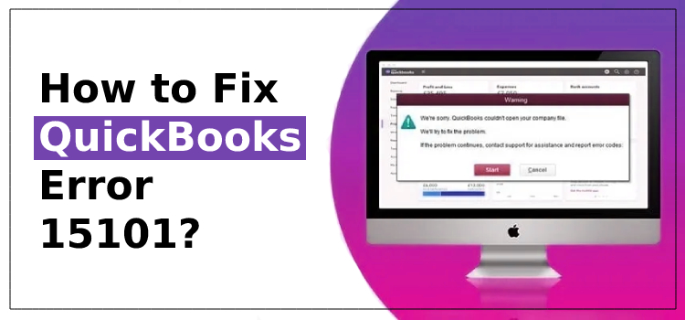 QuickBooks Error 15101