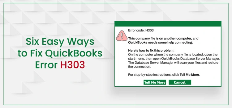 QuickBooks Error H303