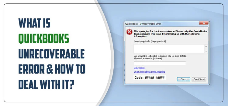 QuickBooks Unrecoverable Error