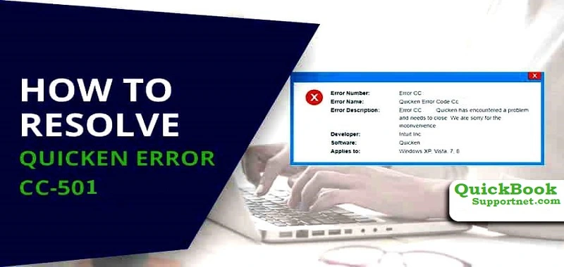 Quicken Error CC-501