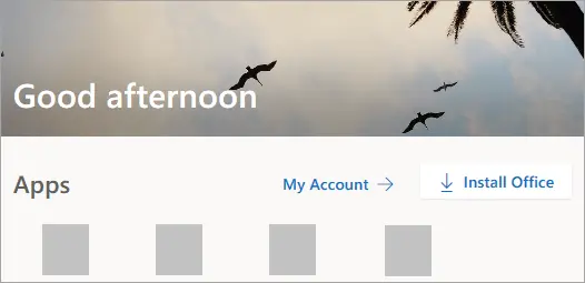 Microsoft 365Apps page