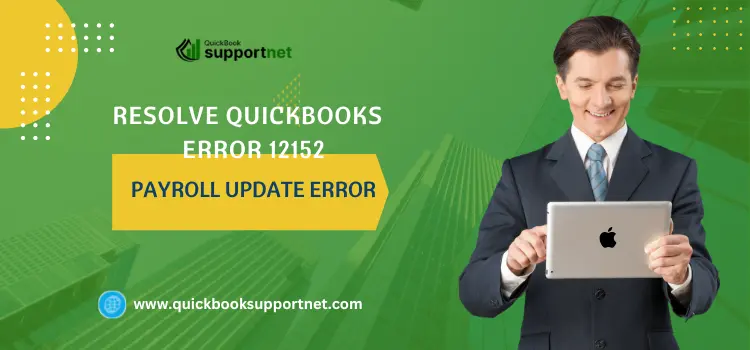 QuickBooks error 12152