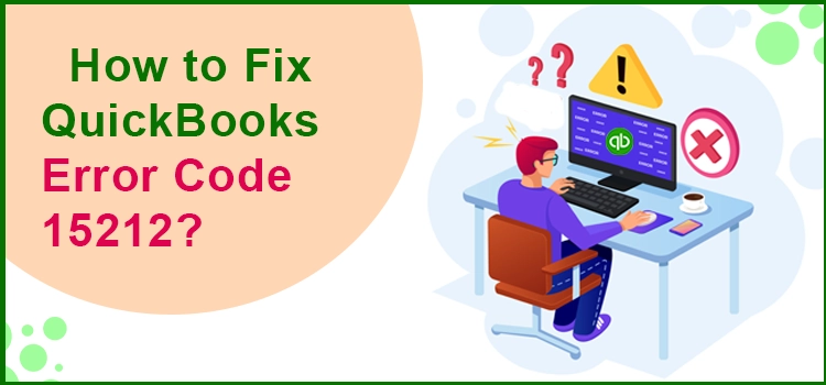 QuickBooks Error 15212