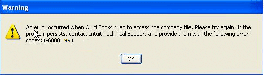 QuickBooks Error 6000 95