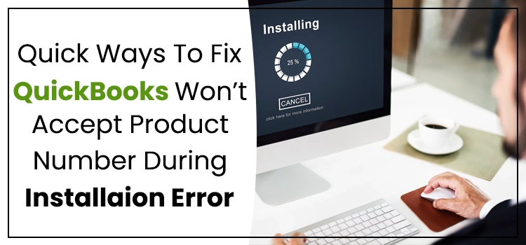 QuickBooks won’t accept product number
