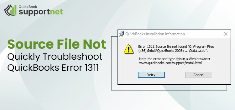 QuickBooks Error 1311