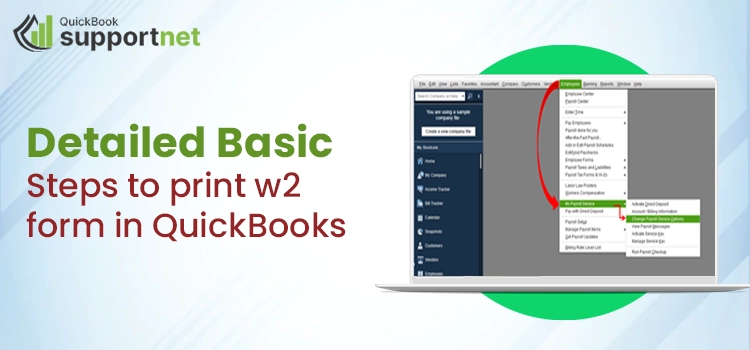 W-2 forms in QuickBooks