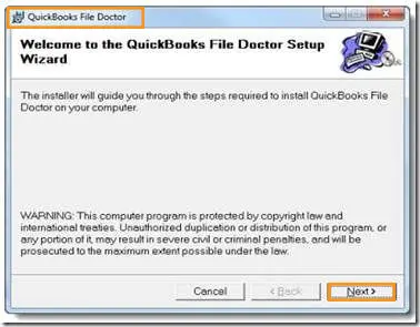procedure to install download QuickBooks File Doctor