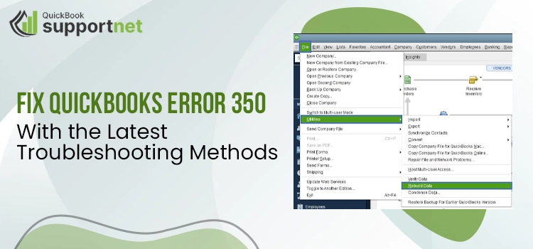 QuickBooks Error 350