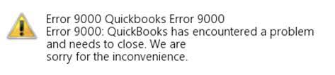 error image QuickBooks error 9000