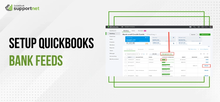 Set Up QuickBooks Bank Feeds