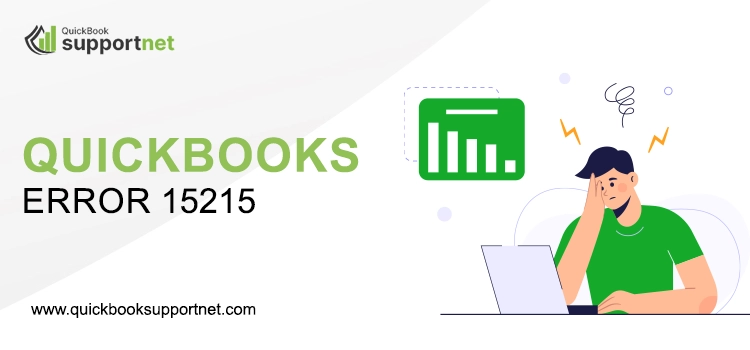 QuickBooks error 15215