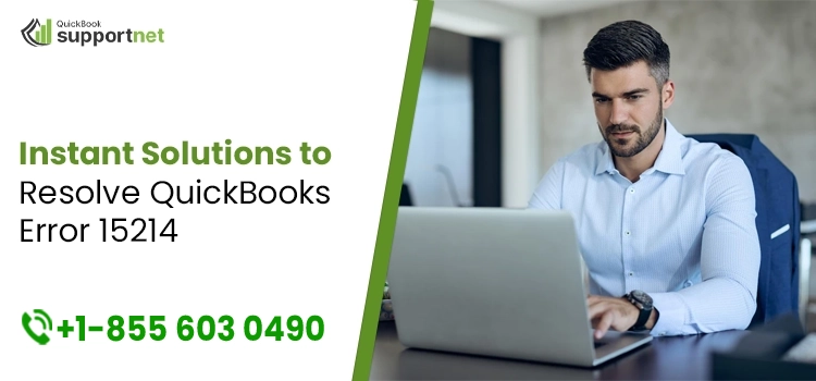 QuickBooks error 15214