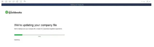 Upload the company file