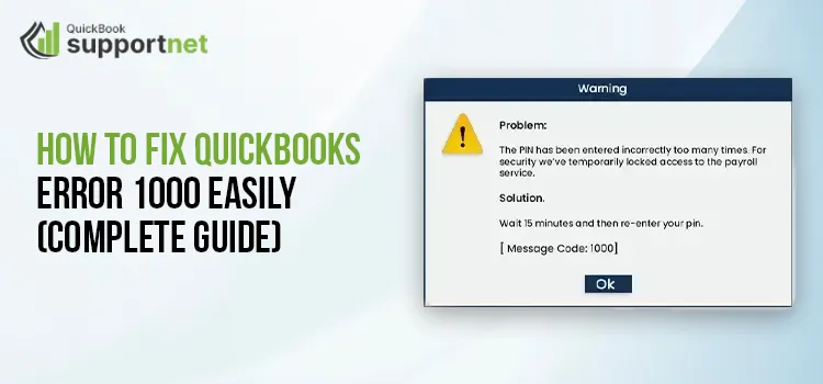 QuickBooks Error 1000