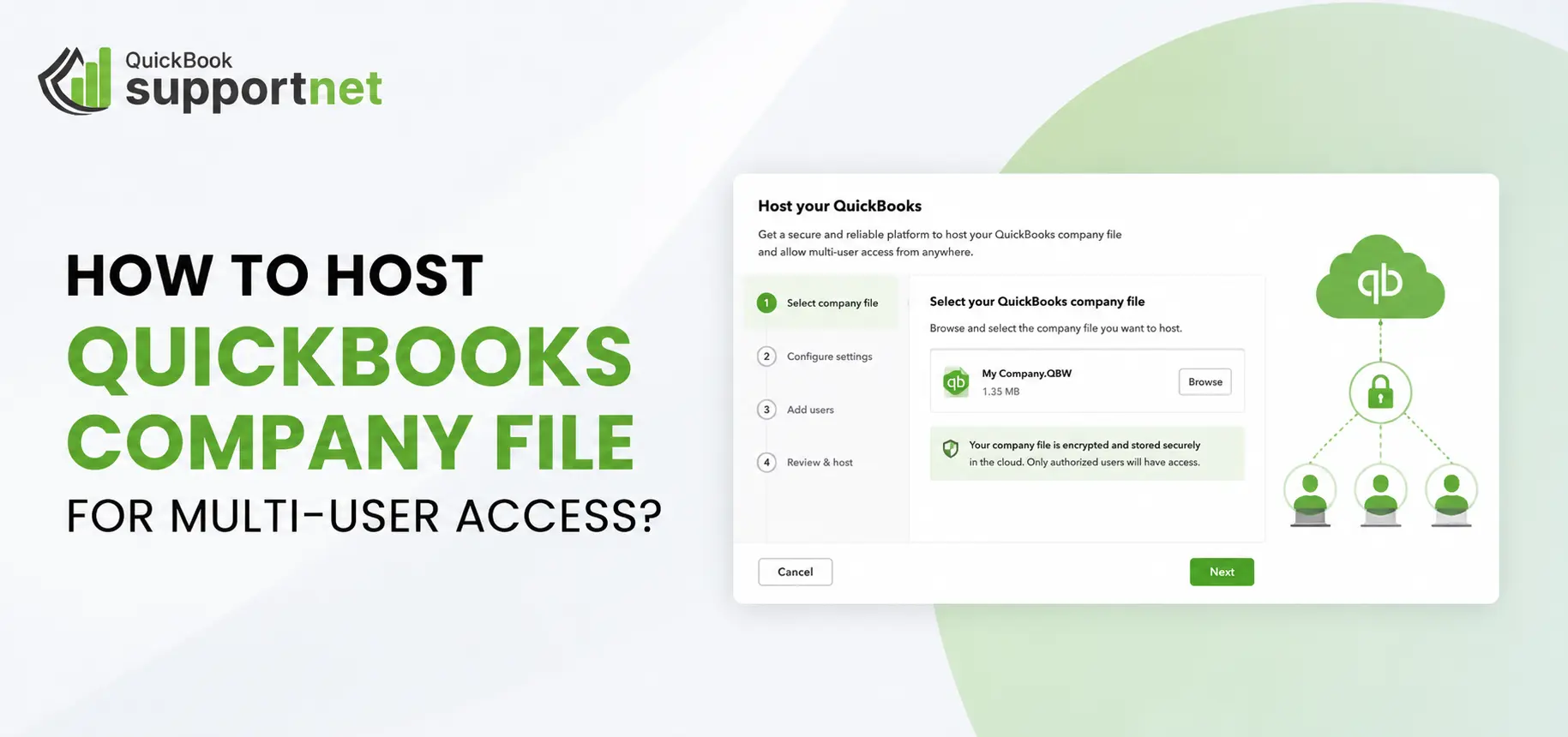 How to Host QuickBooks Company File