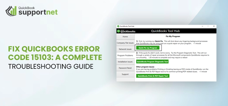 Quickbooks error 15103