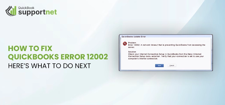 QuickBooks Error 12002