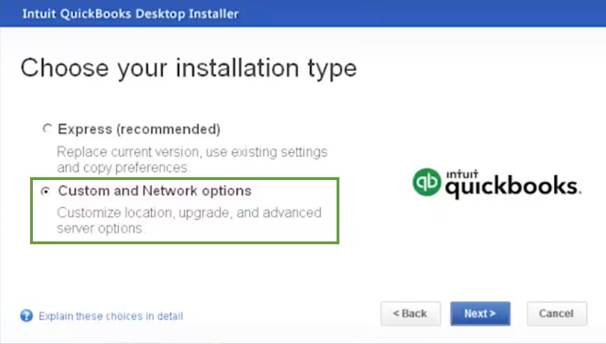 installation type