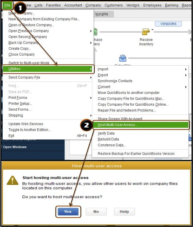 Host Multi-User Access
