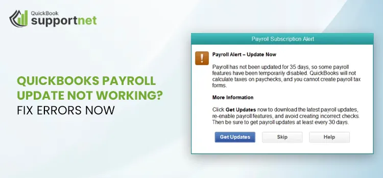 QuickBooks Payroll Update Not Working