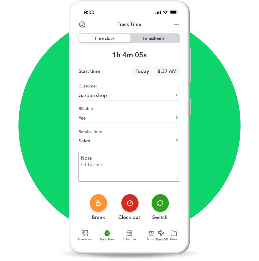 QuickBooks Workforce app