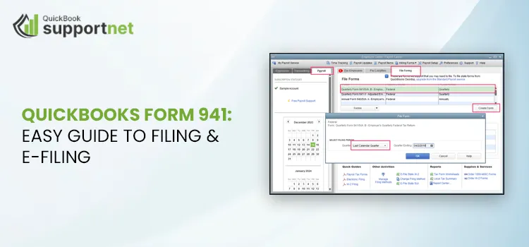 QuickBooks Form 941
