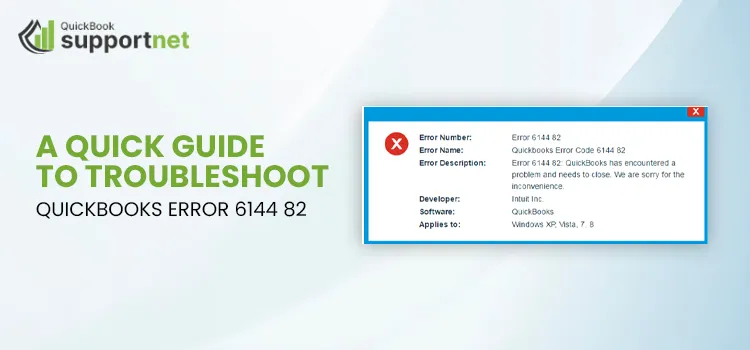 QuickBooks Error 6144 82