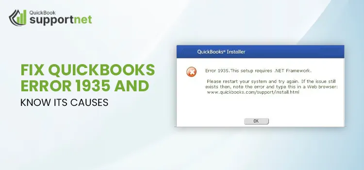 QuickBooks error 1935
