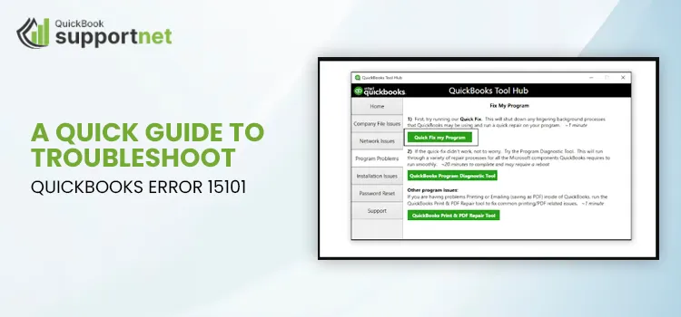 QuickBooks Error 15101