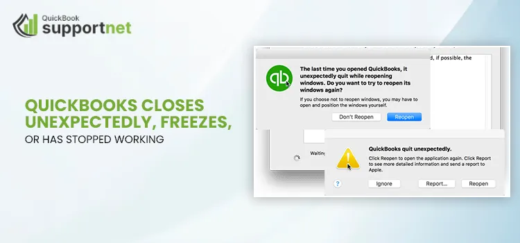 QuickBooks Closes Unexpectedly