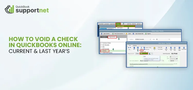 How to Void a Check in QuickBooks Online