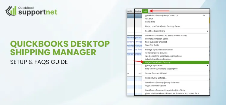 QuickBooks Desktop Shipping Manager