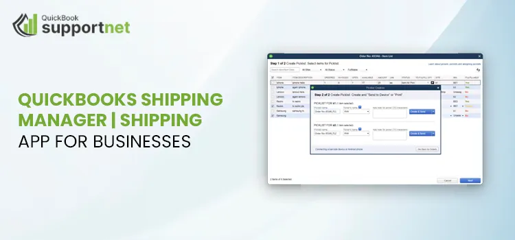 QuickBooks Shipping Manager