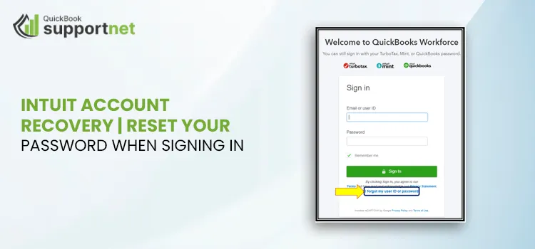 Intuit Account Recovery