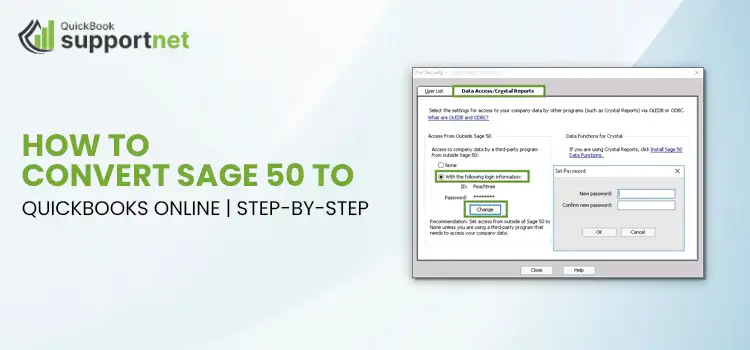 How to Convert Sage 50 to QuickBooks Online