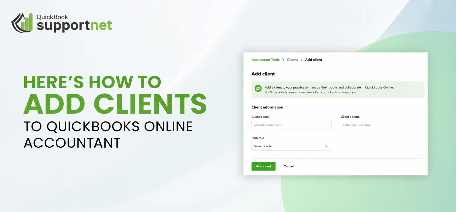 How to Add Clients to QuickBooks Online Accountant