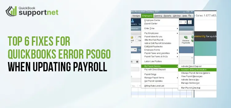 QuickBooks Error PS060